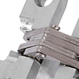 180 Degree Zinc Alloy Invisible Folding Door Cross Hidden Hinges (43.7mm) - Extra Image