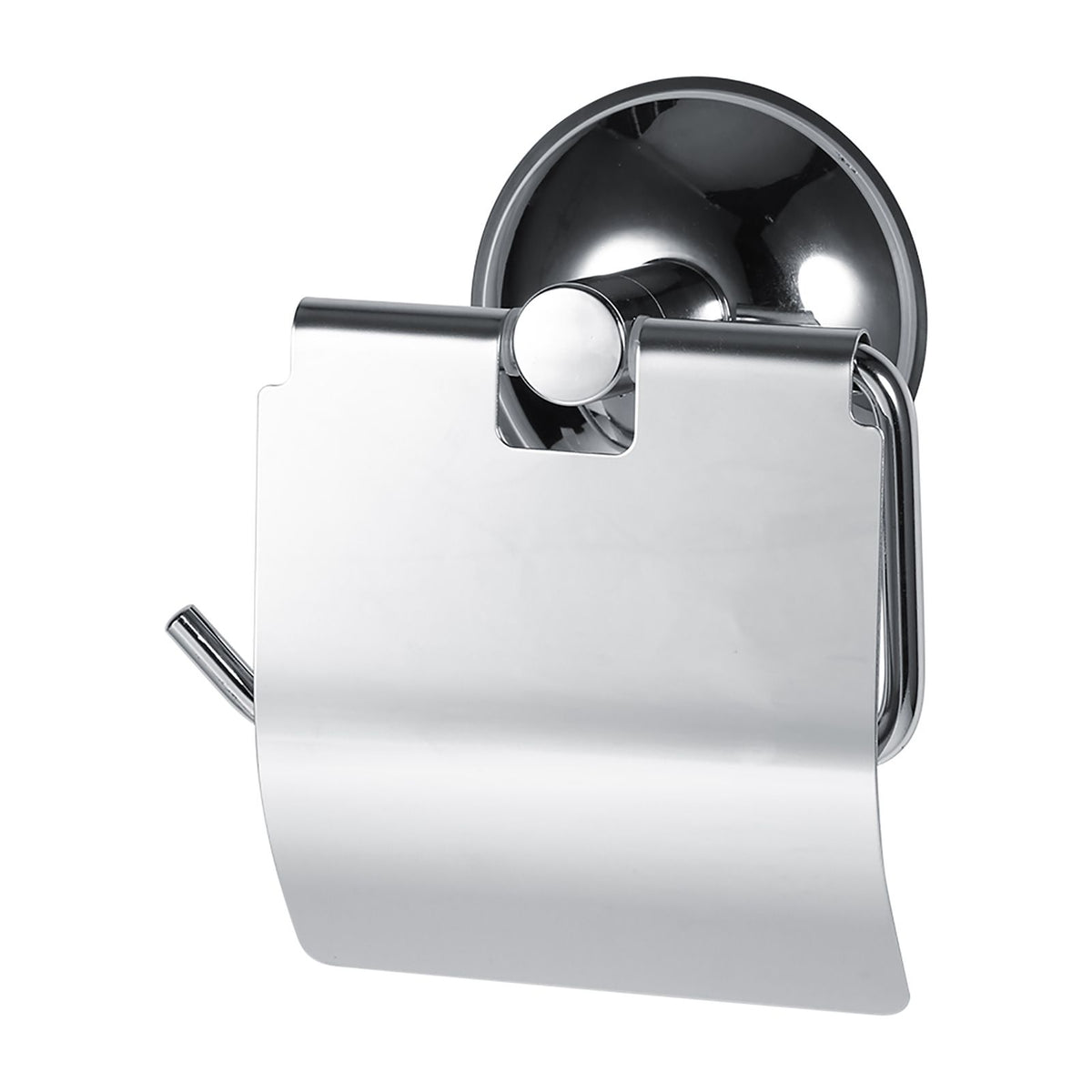 1Pc Stainless Steel Bathroom Toilet Wall Mounted Suction Paper Roll Holder Tissue Rack New