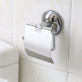 1Pc Stainless Steel Bathroom Toilet Wall Mounted Suction Paper Roll Holder Tissue Rack New - 45-Degree Angle