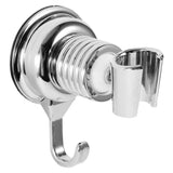 ABS 360 Degree Attached Adjustable Bathroom Shower Head Base Bracket Holder Support with Sucker