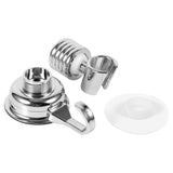 ABS 360 Degree Attached Adjustable Bathroom Shower Head Base Bracket Holder Support with Sucker