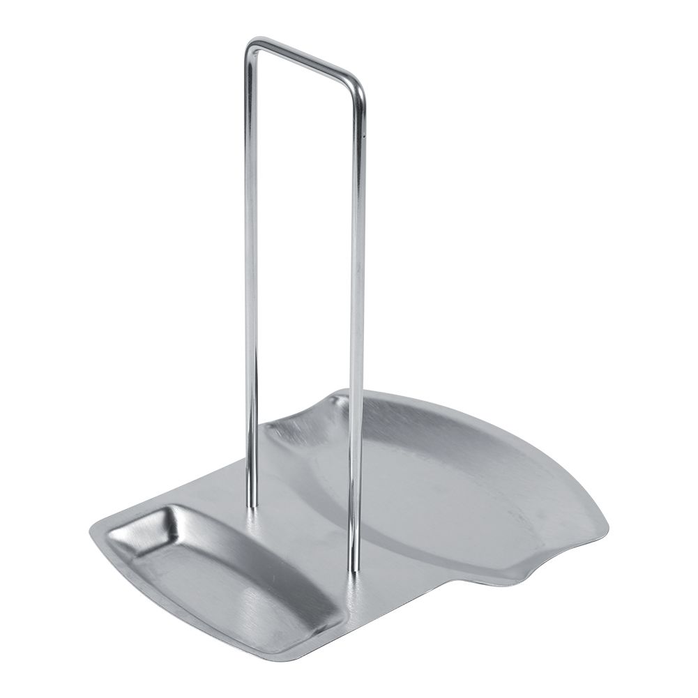 1Pc Home Kitchen Stainless Steel Spoon Holder Pot Lid Shelf Cooking Rack Pan Cover Stand Hot