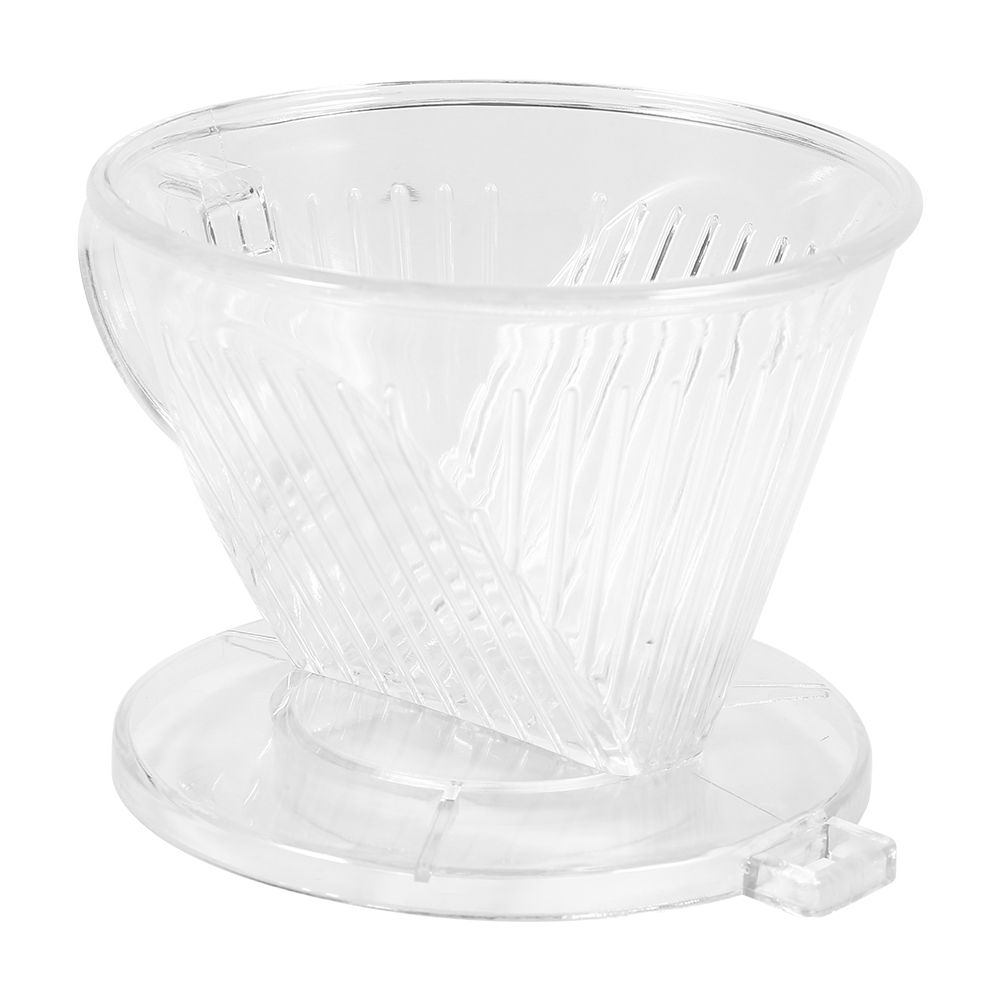 Transparent Reusable Coffee Filters, Cone shaped Portable Coffee Dripper Pure Flavor Maker Tool