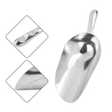 1Pc Aluminum Alloy Kitchen Food Buffet Candy Sweets Flour Ice Scoop For Home Bar Party Use New - Low Angle