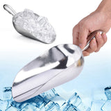1Pc Aluminum Alloy Kitchen Food Buffet Candy Sweets Flour Ice Scoop For Home Bar Party Use New
