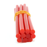 10pcs set 7 * 150mm Colorful Hot Melt Glue Adhesive Sticks for 20W Small Power Gun Red