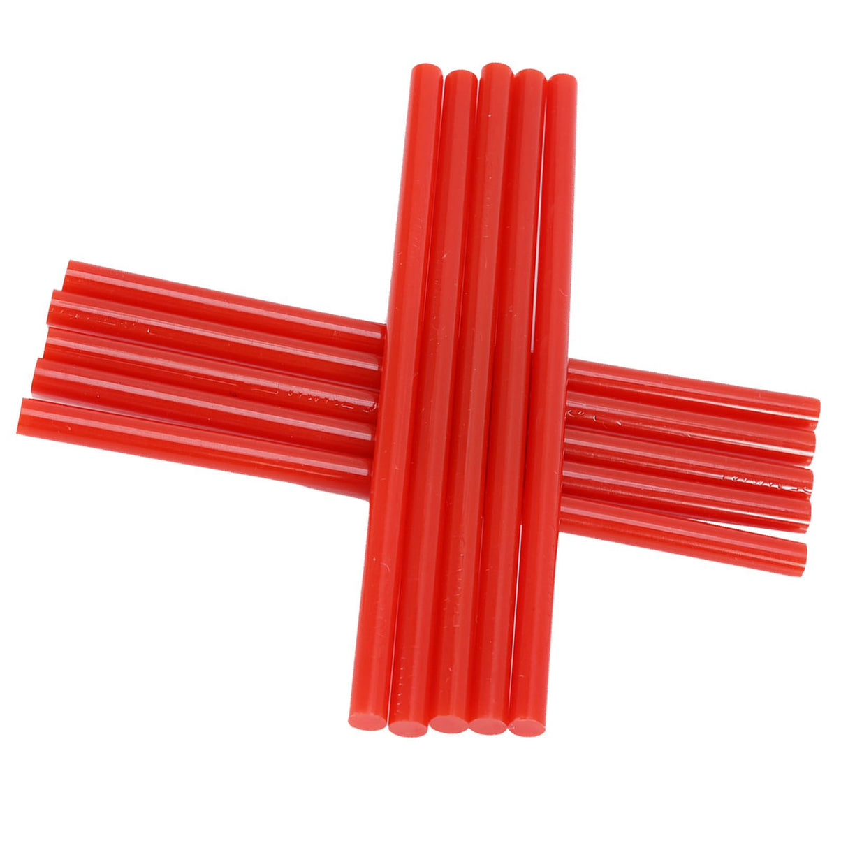 10pcs set 7 * 150mm Colorful Hot Melt Glue Adhesive Sticks for 20W Small Power Gun Red