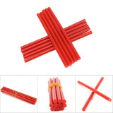 10pcs set 7 * 150mm Colorful Hot Melt Glue Adhesive Sticks for 20W Small Power Gun Red - Extra Image