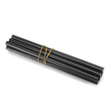 10pcs set 7 * 150mm Colorful Hot Melt Glue Adhesive Sticks for 20W Small Power Gun Black