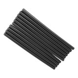 10pcs set 7 * 150mm Colorful Hot Melt Glue Adhesive Sticks for 20W Small Power Gun Black - Extra Image