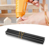 10pcs set 7 * 150mm Colorful Hot Melt Glue Adhesive Sticks for 20W Small Power Gun Black