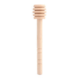 50Pcs/set Household Wooden Jam Honey Dipper Jar Dispensing Collecting Stirring Rod Stick 10cm