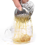 Bar Cocktail Strainer 304 Stainless Steel Julep Strainer Spoon Bar Tool - Low Angle