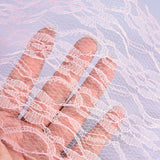 10 Yard Long Wedding Party Decoration Table Runner Chair Sash Floral Lace Tulle Roll (Pink)