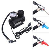 Portable Mini Air Compressor Electric Tire Infaltor Pump 12 Volt Car 300 PSI