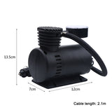 Portable Mini Air Compressor Electric Tire Infaltor Pump 12 Volt Car 300 PSI - Extra Image