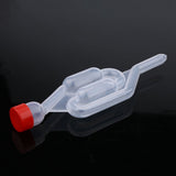 Plastic One Way Exhaust Check Valve Water Sealed Valves for Home Brew Wine Fermentation - Front View