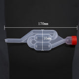 Plastic One Way Exhaust Check Valve Water Sealed Valves for Home Brew Wine Fermentation