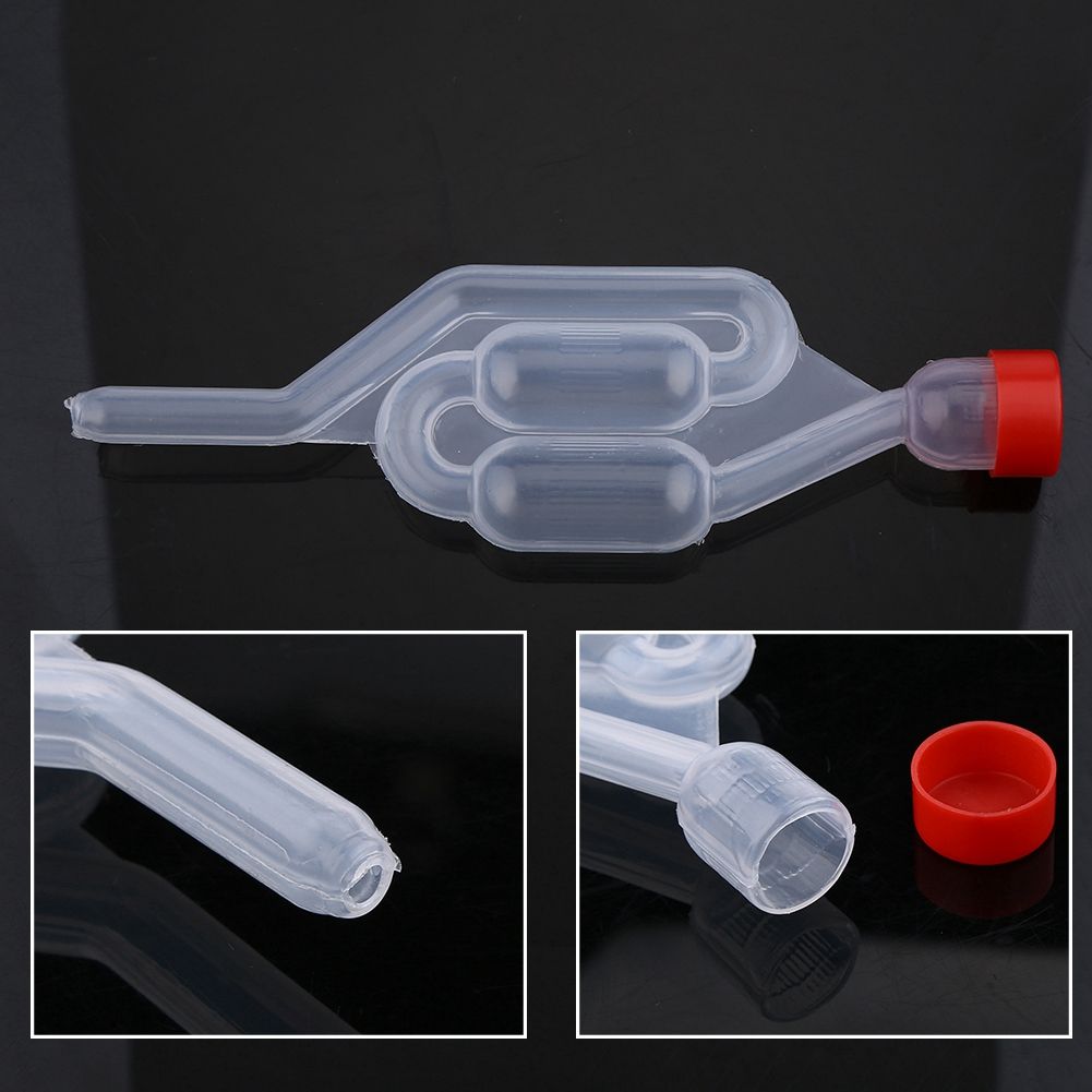 Plastic One Way Exhaust Check Valve Water Sealed Valves for Home Brew Wine Fermentation