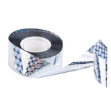 90M Bird Deterrent Tape Audible Visual Flash Reflective Pigeon Scare Repeller Ribbon New - Front View