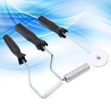 3Pcs/set Aluminum Alloy Fiberglass Bubble Paddle Tool Laminating Roller Kit for FRP Mould(Sawtooth) - Extra Image