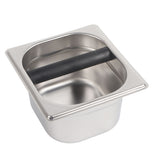 Stainless Steel Holder Container Knock Box Tool Accessory for Professional Coffee Maker Machine