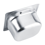 Stainless Steel Holder Container Knock Box Tool Accessory for Professional Coffee Maker Machine - Close-Up Angle