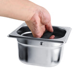 Stainless Steel Holder Container Knock Box Tool Accessory for Professional Coffee Maker Machine