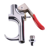 1pc Zinc Alloy Air Compressor Blow Kit Blower Dust Removing Gun Tool with Nozzle - Rear View