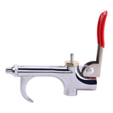 1pc Zinc Alloy Air Compressor Blow Kit Blower Dust Removing Gun Tool with Nozzle - Close-Up Angle