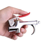 1pc Zinc Alloy Air Compressor Blow Kit Blower Dust Removing Gun Tool with Nozzle - Low Angle