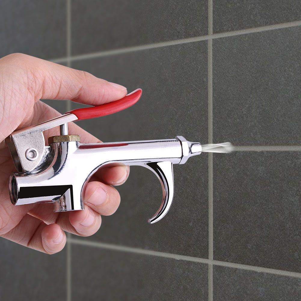 1pc Zinc Alloy Air Compressor Blow Kit Blower Dust Removing Gun Tool with Nozzle