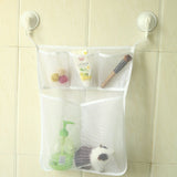 Bath Tub Organizer Bag Storage Holder Basket Kids Baby Shower Toys Net Bathtub