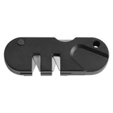 Multi functional Home Kitchen Knife Knives Folding Ceramic Tapered Sharpener Pocket Tools New - Front View