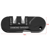 Multi functional Home Kitchen Knife Knives Folding Ceramic Tapered Sharpener Pocket Tools New - Extra Image
