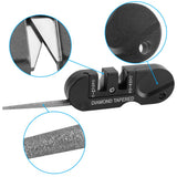 Multi functional Home Kitchen Knife Knives Folding Ceramic Tapered Sharpener Pocket Tools New - Extra Image