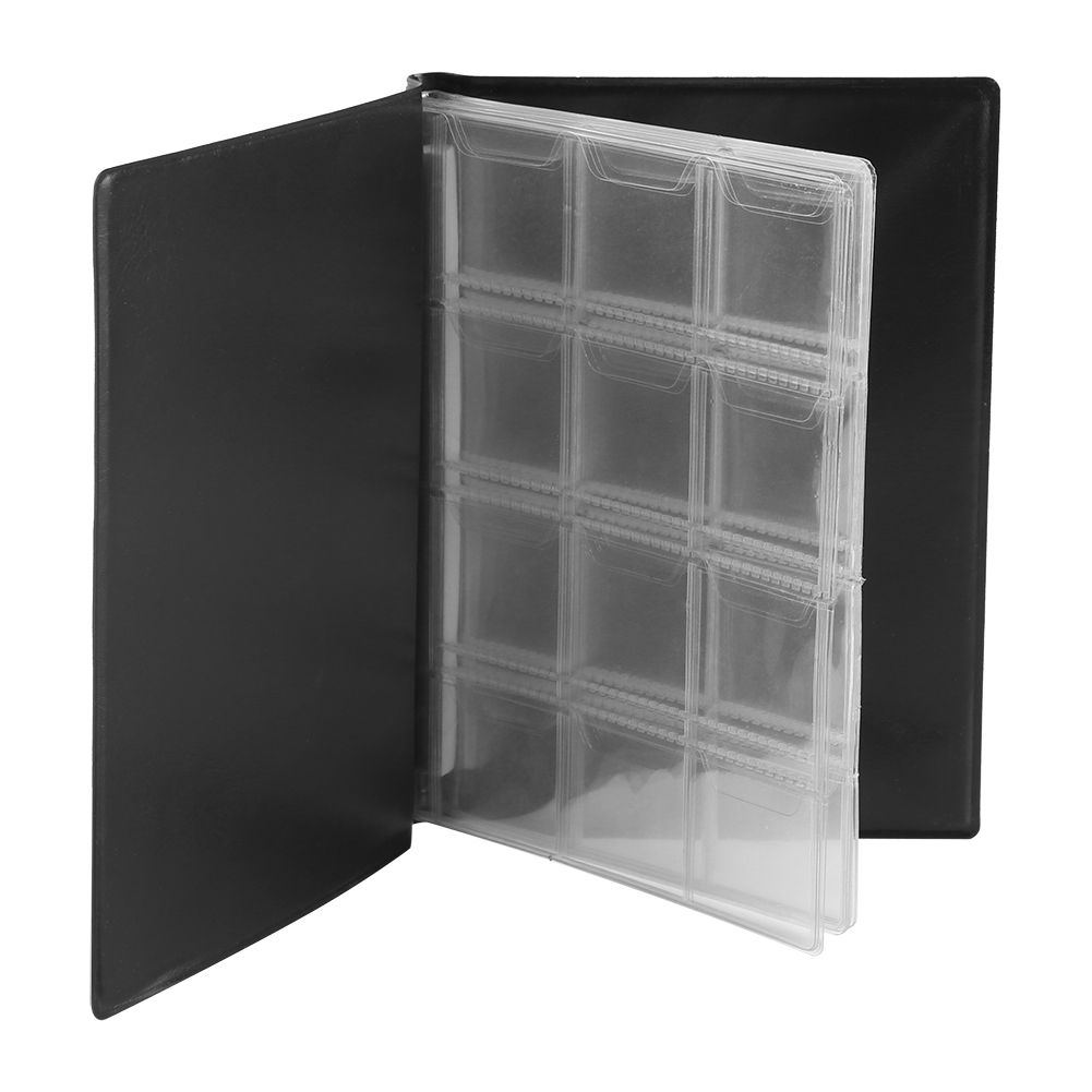 New 120 Pockets 10 Pages World Coin Storage Folder Album Money Collecting Holder Book Red