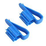 2Pcs Multifunction Plastic Adjustable Fish Tank Mounting Clip Water Pipe Tube Clamp Hose Holder