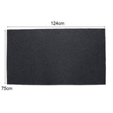 Flame Retardant Heat Resistant BBQ Gas Grill Splatter Mat Mat Backyard Floor Protective Rug