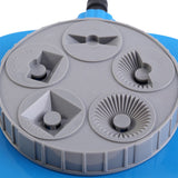 Plastic Garden Plants Flowers Watering Sprinkler 5 Function Multi use Lawn Irrigation System