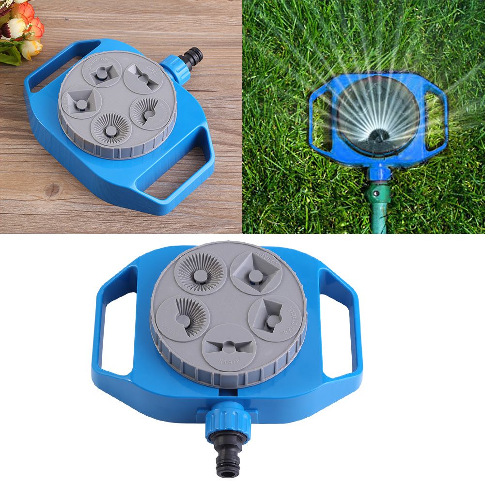 Plastic Garden Plants Flowers Watering Sprinkler 5 Function Multi use Lawn Irrigation System