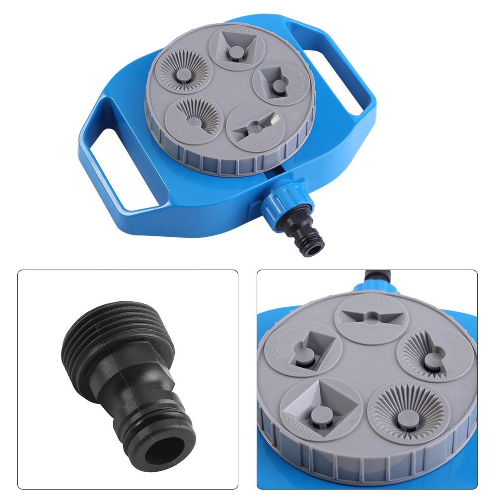 Plastic Garden Plants Flowers Watering Sprinkler 5 Function Multi use Lawn Irrigation System