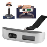 Portable T shaped LCD Digital Electronic Luggage Bag Scale Temperature Testing with Backlight