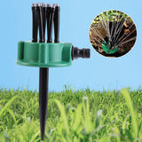 2Pcs Garden Plants Vegetable Adjustable Watering Sprinkler Multi use Lawn Irrigation System - Extra Image