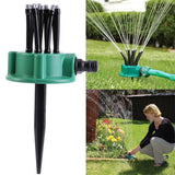 2Pcs Garden Plants Vegetable Adjustable Watering Sprinkler Multi use Lawn Irrigation System
