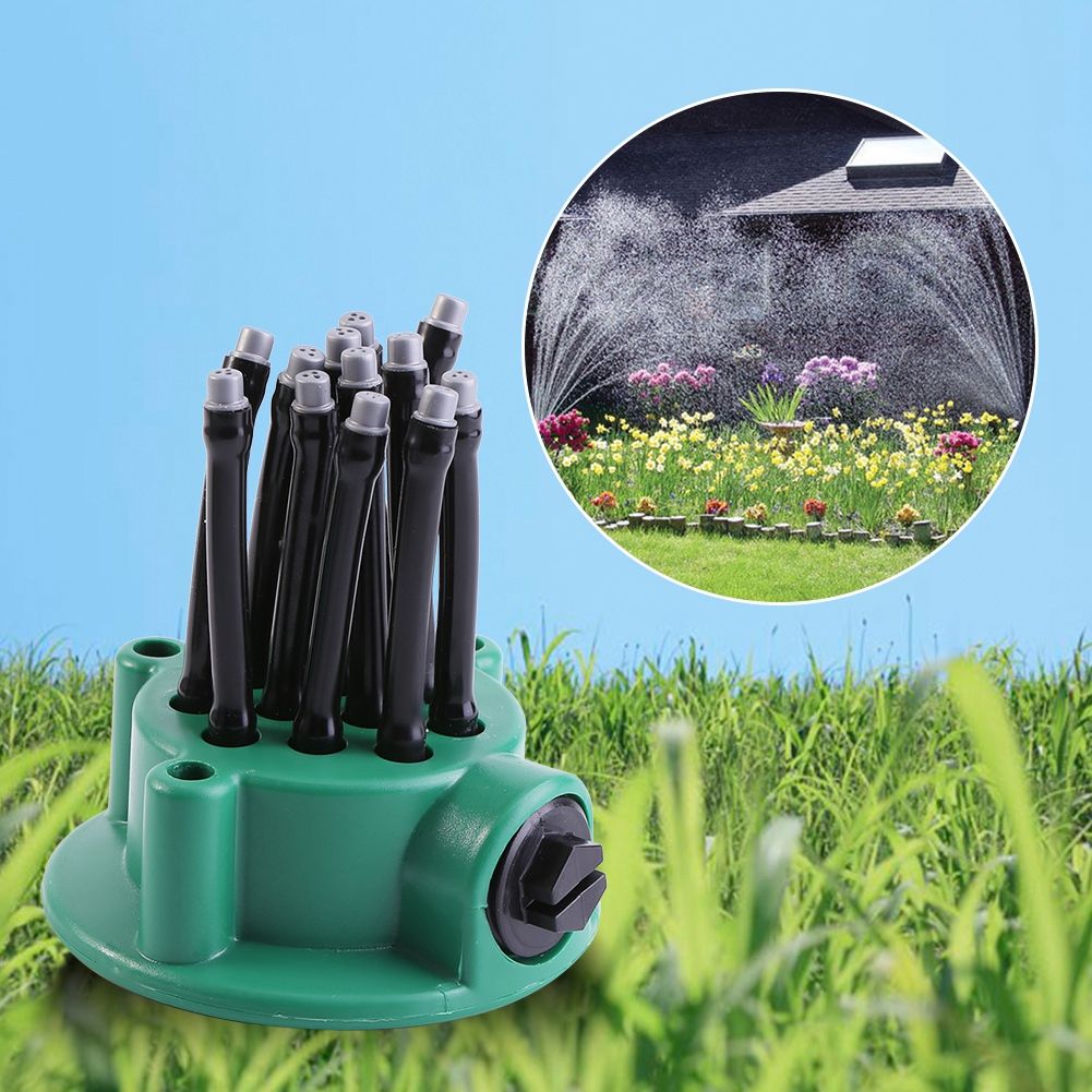 2Pcs Garden Plants Vegetable Adjustable Watering Sprinkler Multi use Lawn Irrigation System