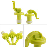 2pcs set Silicone Wine Beer Cover Air tight Sealed Bottle Cap Stopper Beverage Easy Open Plug