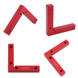 Aluminium Alloy L Shape 90 Degree Right Angle Corner Clamp Wood Metal Welding Fixing Tool