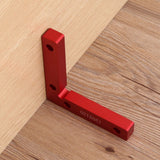 Aluminium Alloy L Shape 90 Degree Right Angle Corner Clamp Wood Metal Welding Fixing Tool - Extra Image