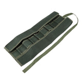 1Pc Canvas Gardening Handle Portable Multifunctional Storage Package Tool Set Case Rolling Bag - Rear View